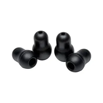 Stetoskop Sada měkkých olivek pro fonendoskopy Littmann, černé, velké a malé (Littmann Náhradní díl)