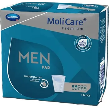 Inkontinenční vložka MoliCare® Premium MEN PAD, 2 kapky - Inkontinenční pánské vložky, 12 ks (Pomůcky pro inkontinenci)