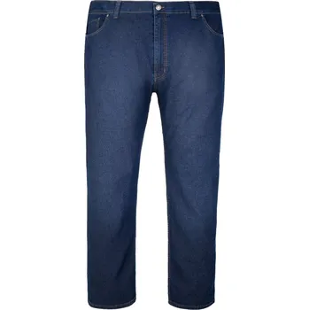 Pánské džíny nadměrné velikosti - 74 (5XL) tmavě modré