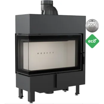 Krbová vložka KRATKI LUCY 14kW SLIM BS Levá krbová vložka