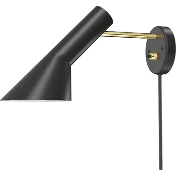 Nástěnné svítidlo Nástěnná lampa AJ "Black / Brass" Louis Poulsen