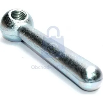 Dveřní kování Klika s průchozím závitem DIN 99N, pozinkovaná M10, balení 1 ks