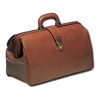 Lékařská taška "SUPERTEXAS SKAY", kožená: koňaková (Taška pro lékaře)