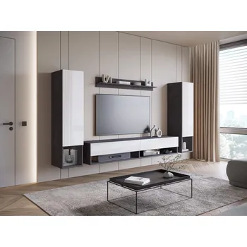 Obývací stěna Obývací stěna WIKEZ II - Matera / bílý lesk