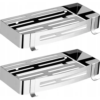 Obraz Koupelnový stojan bez vrtání 2 vrstvy