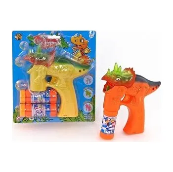 Dětské hřiště Pistolet do baniek mydlanych z muzyką MIX