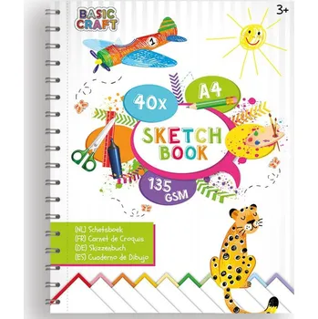 Blok Kroužkový blok na malování A4