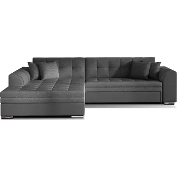 Sedací souprava Rohová rozkládací sedací souprava SORENTO 296 cm Inari 96/Soft 29 tmavě šedá levá