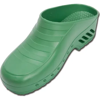 Dámská zdravotní obuv Zdravotnické kroksy - Antistatické, autoklávovatelné při 134 ° C, zelená barva (Zdravotná obuv)
