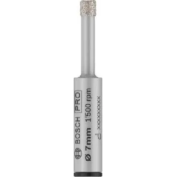 Vrták Bosch Příslušenství - Diamantová vrtací korunka do dlaždic a obkladů, průměr 7 mm 2608599054