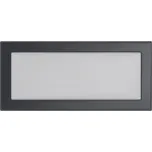 KRATKI 170 x 370 grafit černá perla krbová mřížka