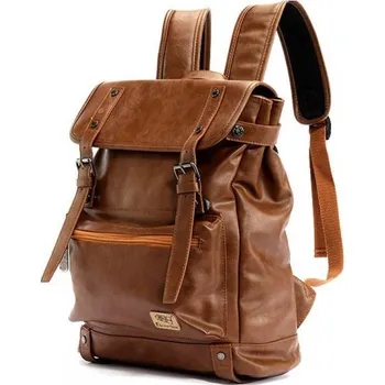 Městský batoh Three Box pánský batoh Vintage man Hnědý Three box 19120408414761191