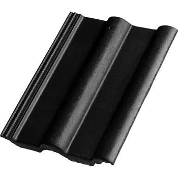 betonová krytina Taška střešní Betonpres Exclusiv -uhlově černá