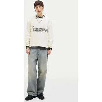 Pánská mikina Jack & Jones Mikina Horizon 12278566 Bílá Oversize S