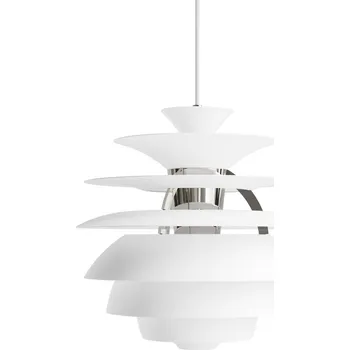 Závěsné svítidlo PH Snowball "Soft White / Chrome" Louis Poulsen