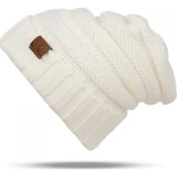 Čepice CC beanie pletená čepice Smurf Bílá Cixi F236547S