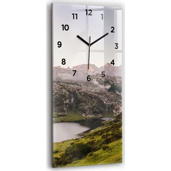 Hodiny Nástěnné hodiny Wallfluent zelené 30 cm