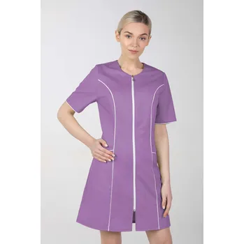 Dámské oblečení Dámské zdravotnické šaty M-173C, fialová (Zdravotnické oblečení)
