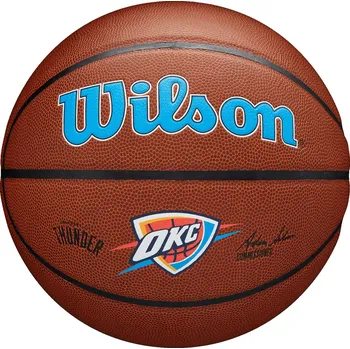 Basketbalový míč Basketbalový míč Wilson TEAM ALLIANCE OKLAHOMA CITY THUNDER BALL vel. 7