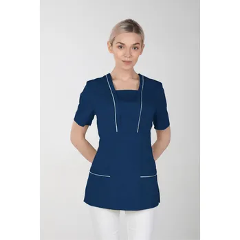 Dámská halenka Dámská barevná zdravotnická halenka M-054, granát (Zdravotnické oblečení)