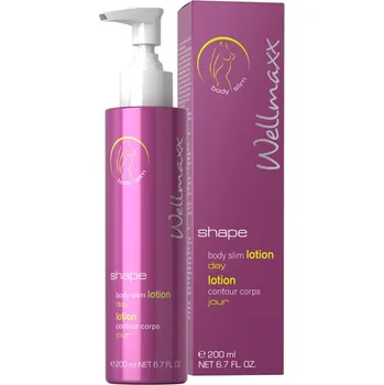 Tělové mléko Wellmaxx Shape, BODY LOTION pro tvarování postavy DENNÍ 200ml (Kosmetika WELLMAXX)