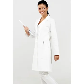 Zdravotnický oděv Dámský plášť střih princes, bílá barva, 40 (Zdravotnické oblečení)