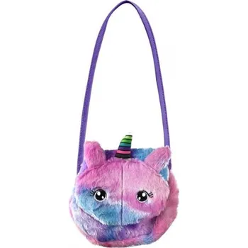 Dětský batoh Kožešinová dětská kabelka Jendnorožec Fialový Lifestyle BL260COLRF