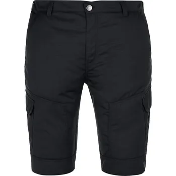 Pánské kraťasy Pánské nadměrné kraťasy - 70 (4XL) černé