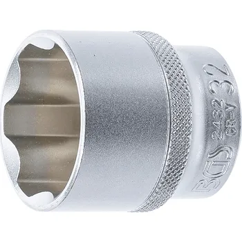 BGS 2432, Nástrčná hlavice Super Lock | 12,5 mm (1/2") | 32 mm