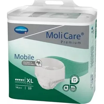 MoliCare Premium Mobile MEDIUM, velikost XL, 5 kv -Inkontinenční kalhotky unisex