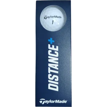 Golfový míček TaylorMade Taylor Made Distance+ golfové míčky bílé (3 ks)