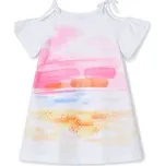 Mayoral Letní šaty 3963 Bílá Regular Fit 9Y