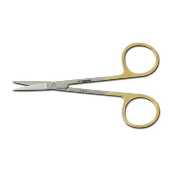 Rovné nůžky, Iris - 11,5 cm - Gold Line (Chirurgické nástroje)