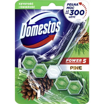 WC čistič Borovice na toaletní sedátko Domestos Power 5 Pine 1 kus