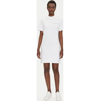 Dámské šaty Karl Lagerfeld Jeans Každodenní šaty A2W13036 Bílá Regular Fit M