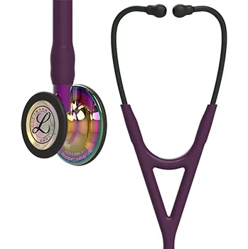 Stetoskop 3M Littmann Cardiology IV : Plum, Rainbow High Polish Finish - Violet Stem (Fonendoskopy Littmann)