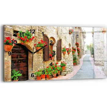 Hodiny Nástěnné hodiny Wallfluent zelené 60 cm