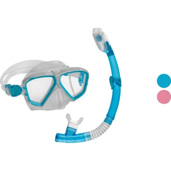 Potápěčské vybavení CRIVIT Dámská / Pánská sada na šnorchlování, 2dílná