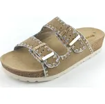 Dámské pantofle na platformě Inblu NM40 026 A2 hnědé 39