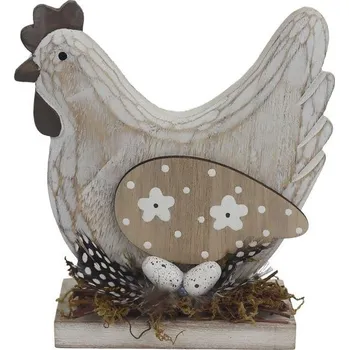 Velikonoční dekorace Dekorace slepička D6064