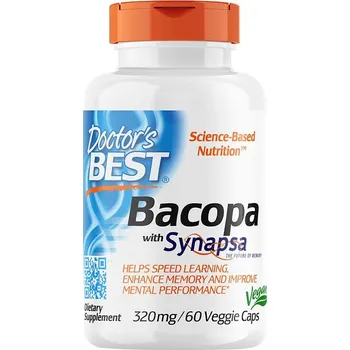 Fitness strava Doctor's Best Bacopa Monnieri Synapsa 320 mg 60 kapslí