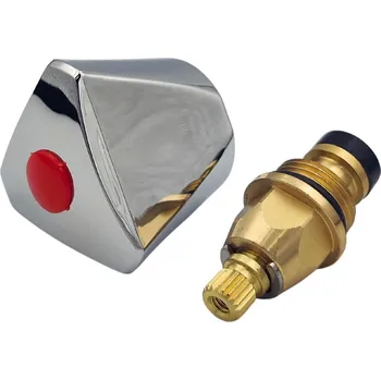 Vodovodní baterie Uzavírací kuželka Deante 3/8" rukojeť teplá