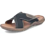 PÁNSKÉ PANTOFLE RIEKER 22089-14 MODRÁ Barva: MODRÁ, Velikost: 42