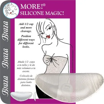 Těhotenské spodní prádlo Braza - SILICONE MORE 1/2 PAD, push-up výztuž (7700-26)