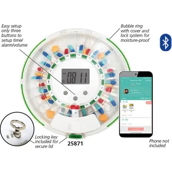 Dávkovač léků HomeLife dávkovač léků týdenní
