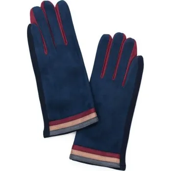 Rukavice ArtOfPolo dámské rukavice Tři pruhy Modré Artofpolo FArk16550ss05
