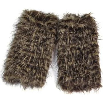 Cyklistické návleky Kožešinové návleky na boty Yeti Hnědé 40 cm Artofpolo FAsk0900ss04