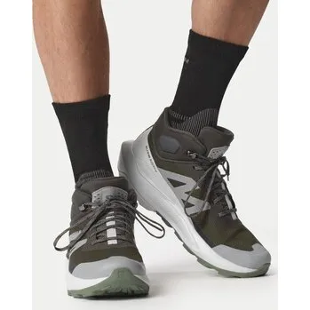 Pánská sportovní obuv Trekingová obuv Salomon Elixir Activ Mid Gore-Tex L47457000 Šedá 46