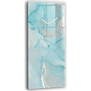 Hodiny Nástěnné hodiny Wallfluent modré 30 cm