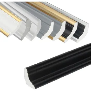 Podlahová lišta WZERHO Flexibilní dekorativní lišty, samolepící nástěnné lišty, samolepící štukové lišty,